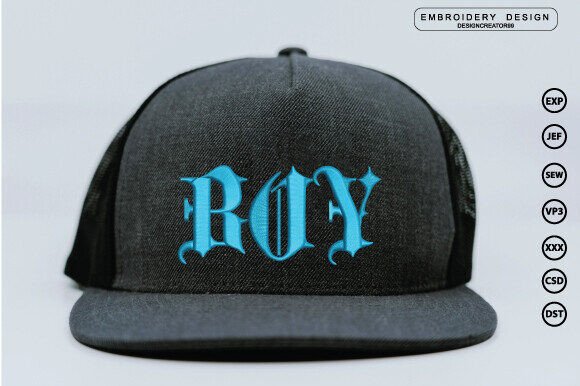 Boy 3D Embroidery Design Review