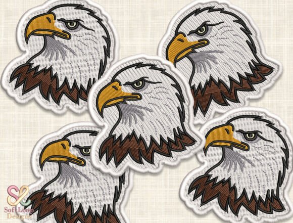 EAGLE Patch Embroidery Design