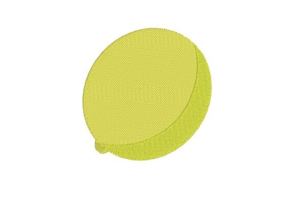Fresh Lime Fruit: A Zesty Embroidery Design for Meaningful Gifts