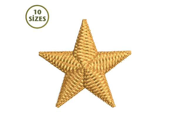 Star Embroidery Design